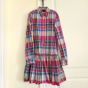Polo Ralph Lauren Plaid Shirt Dress